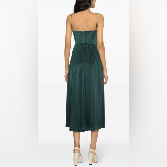 NWWHT ZIMMERMAN SILK MIDI DRESS - Picture 5 of 5